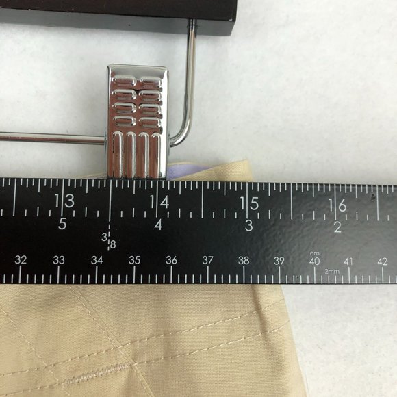 Motto NWT Women's Size 12 Beige Stretch Convertible Roll Tab Cropped Pants QVC - Picture 5 of 12